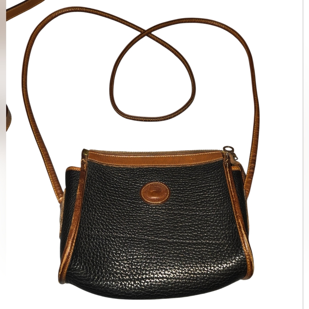 Vintage Dooney & Bourke Leather Crossbody Bag